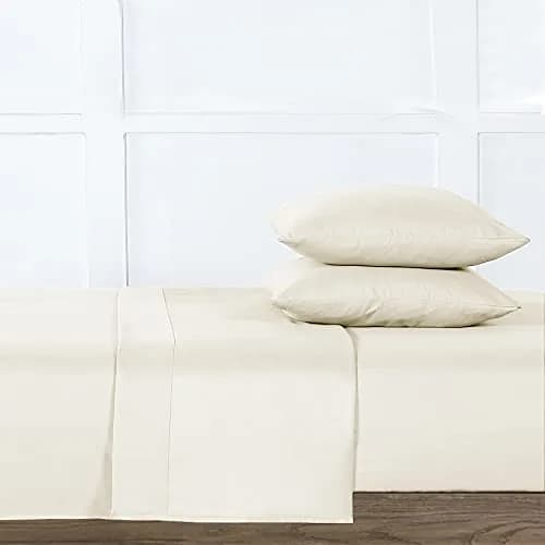 WellBeing 300-Thread-Count Oxywash Sheet Set, Full | Soft, Sustainable & Machine Washable thumbnail 3