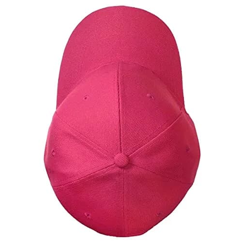 Falari Baseball Cap Adjustable Size for Running Workouts and Outdoor Activities All Seasons (1pc Hot Pink) | Classic Sun Protection thumbnail 4