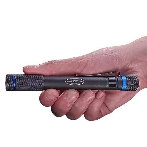 Police Security Aura Black LED Penlight - 270 Lumens | Compact, Water-Resistant & Adjustable Focus thumbnail 7