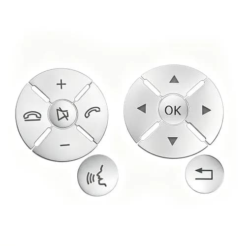 Moonlinks Steering Wheel Button Stickers for Mercedes C-Class W204 E-Class S-Class W221 GLK-Class X204 (12-Pack) thumbnail 7