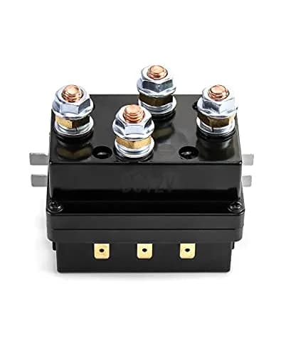 QWORK 12V 500A Winch Relay Solenoid | 8000-15000lb ATV UTV SUV 4x4 Control thumbnail 7