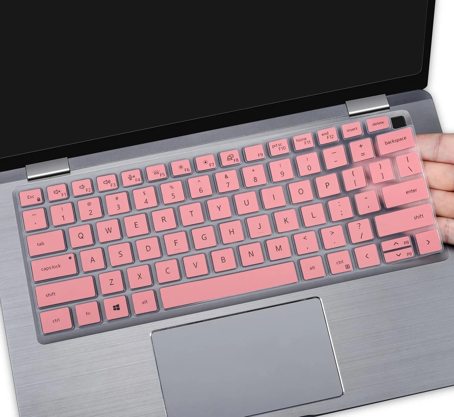 CaseBuy Pink Silicone Keyboard Cover for Dell Latitude 14" & 15.6" Laptops | US Layout Protector Skin - main product image