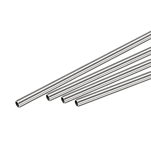 uxcell 304 Stainless Steel Round Tube 4mm OD 0.5mm Wall 300mm | Seamless, Durable, Precision-Grade thumbnail 1