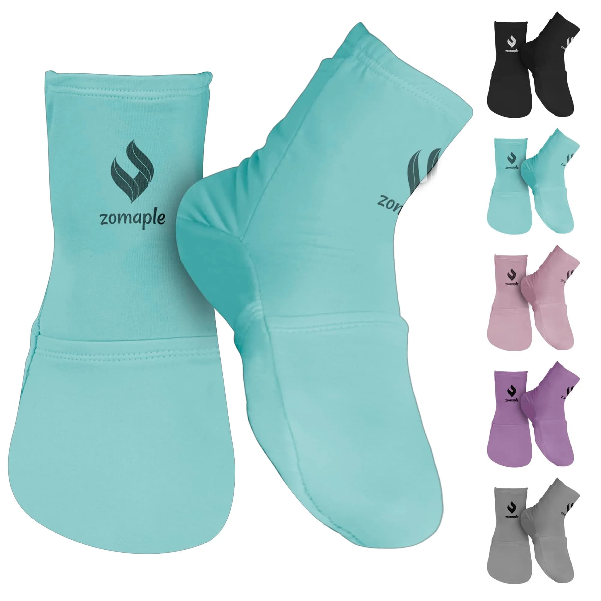 Zomaple Cold Therapy Socks with Gel Packs for Neuropathy & Hot Feet Comfort, Large (2-Pack) — Large