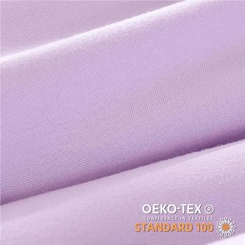 YIRDDEO Queen Comforter Set, Lavender Purple Ball Pom Fringe Bedding 3 Pcs | Soft & Safe Polyester Comforter for All Seasons thumbnail 4