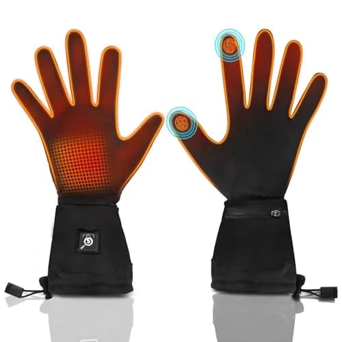 Taileluo Heated Glove Liners for Women Men XL/XXL | Rechargeable Touchscreen Winter Gloves thumbnail 1