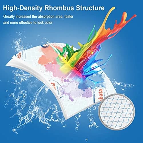 Binbata Color Grasper Sheets 110 Count | Prevents Dye Bleeding & Color Transfer thumbnail 2