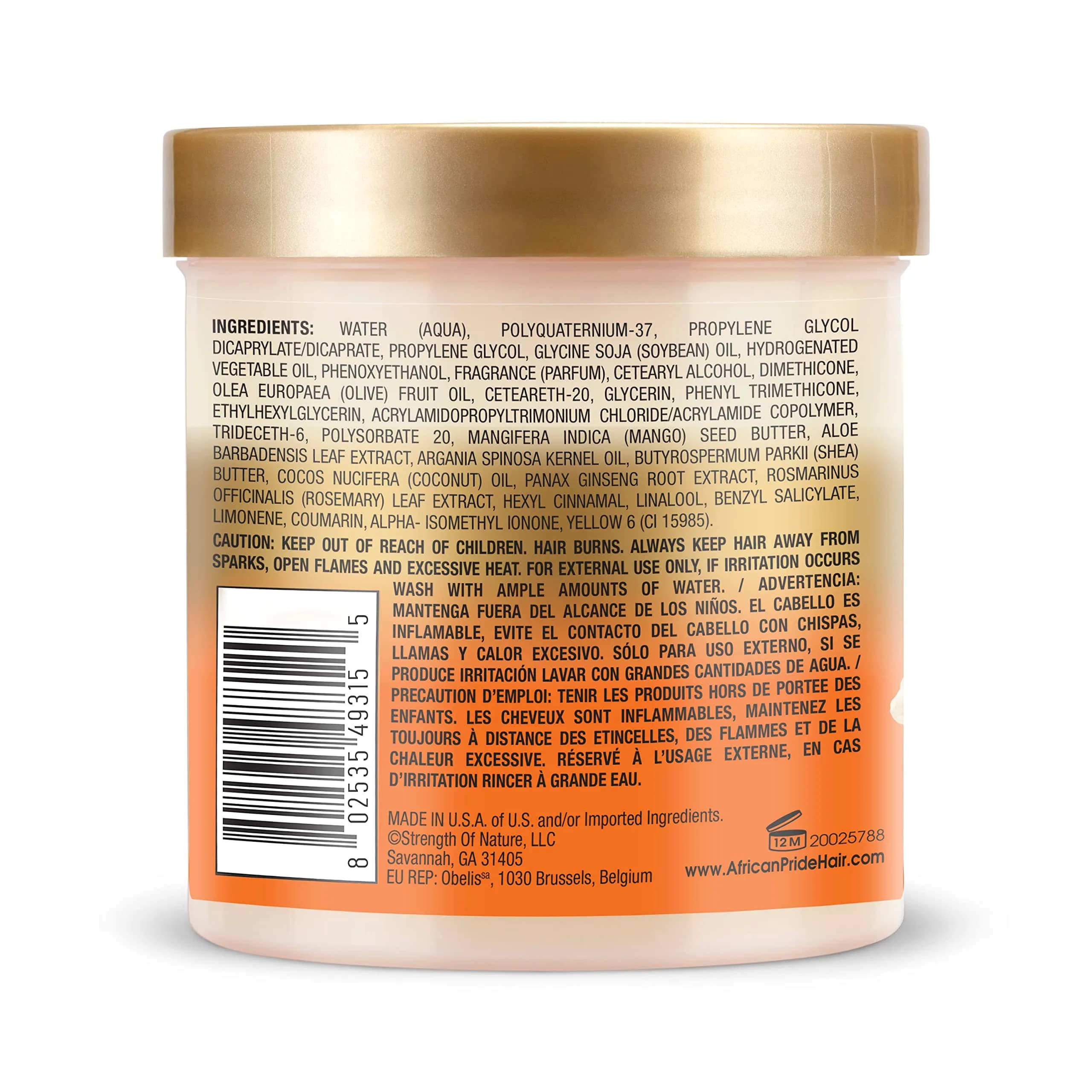 African Pride Shea Miracle Leave In Conditioner 45ml (15 Fl Oz) 3-Pack | Smooths Curls, Coils & Waves - view 7