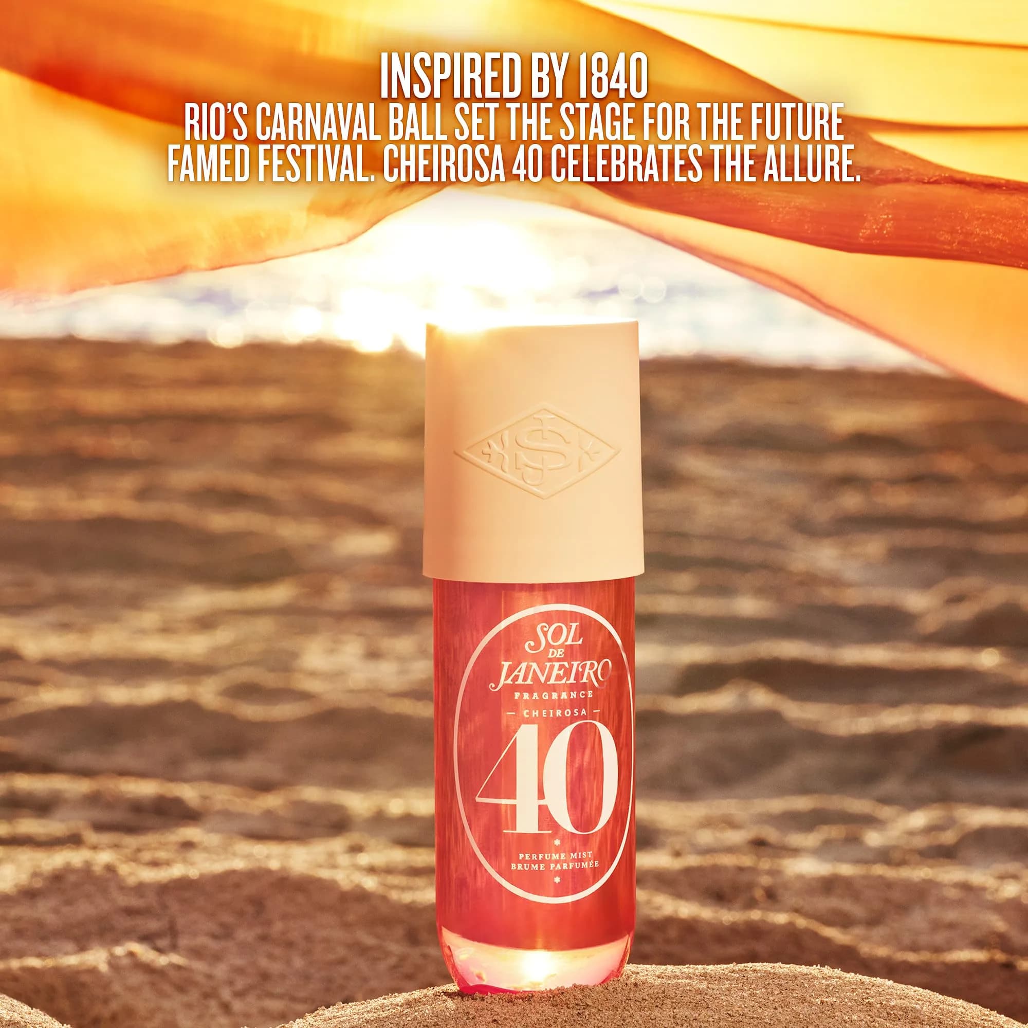 Sol de Janeiro Cheirosa 40 Hair & Body Fragrance Mist 240ml (8.1 fl oz) | Warm Floral Scent - view 5