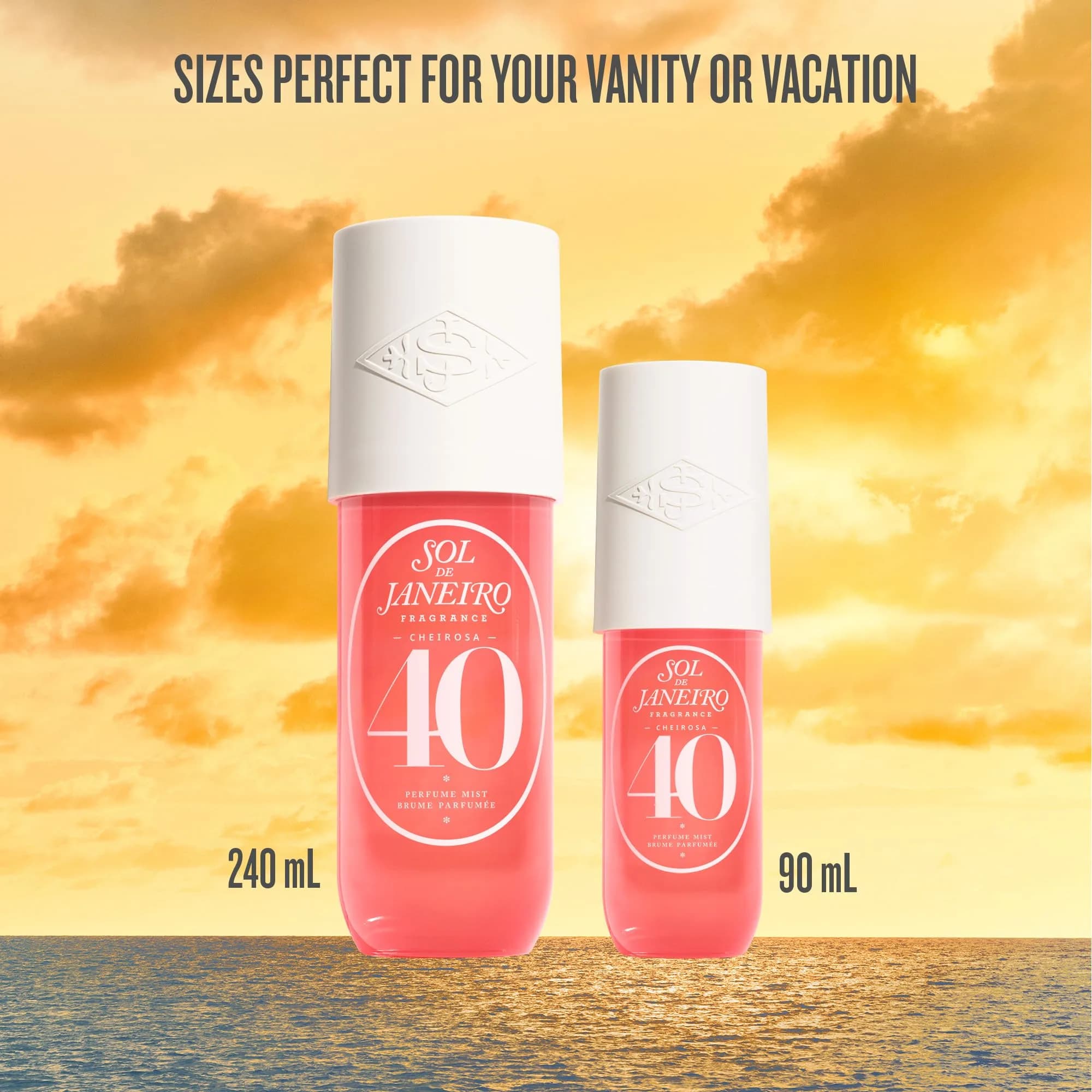 Sol de Janeiro Cheirosa 40 Hair & Body Fragrance Mist 240ml (8.1 fl oz) | Warm Floral Scent - view 8