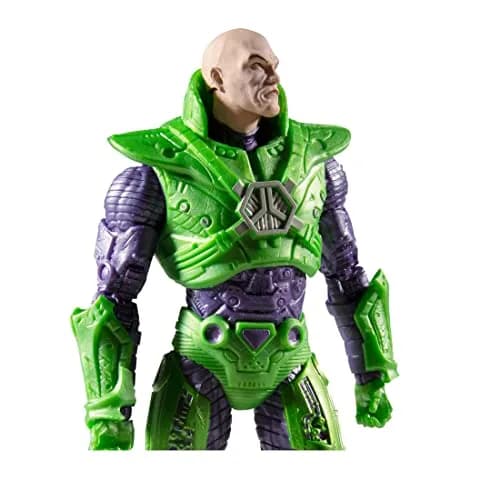 McFarlane Toys DC Multiverse Lex Luthor Green Power Suit 7" Action Figure | Ultra Articulation thumbnail 6