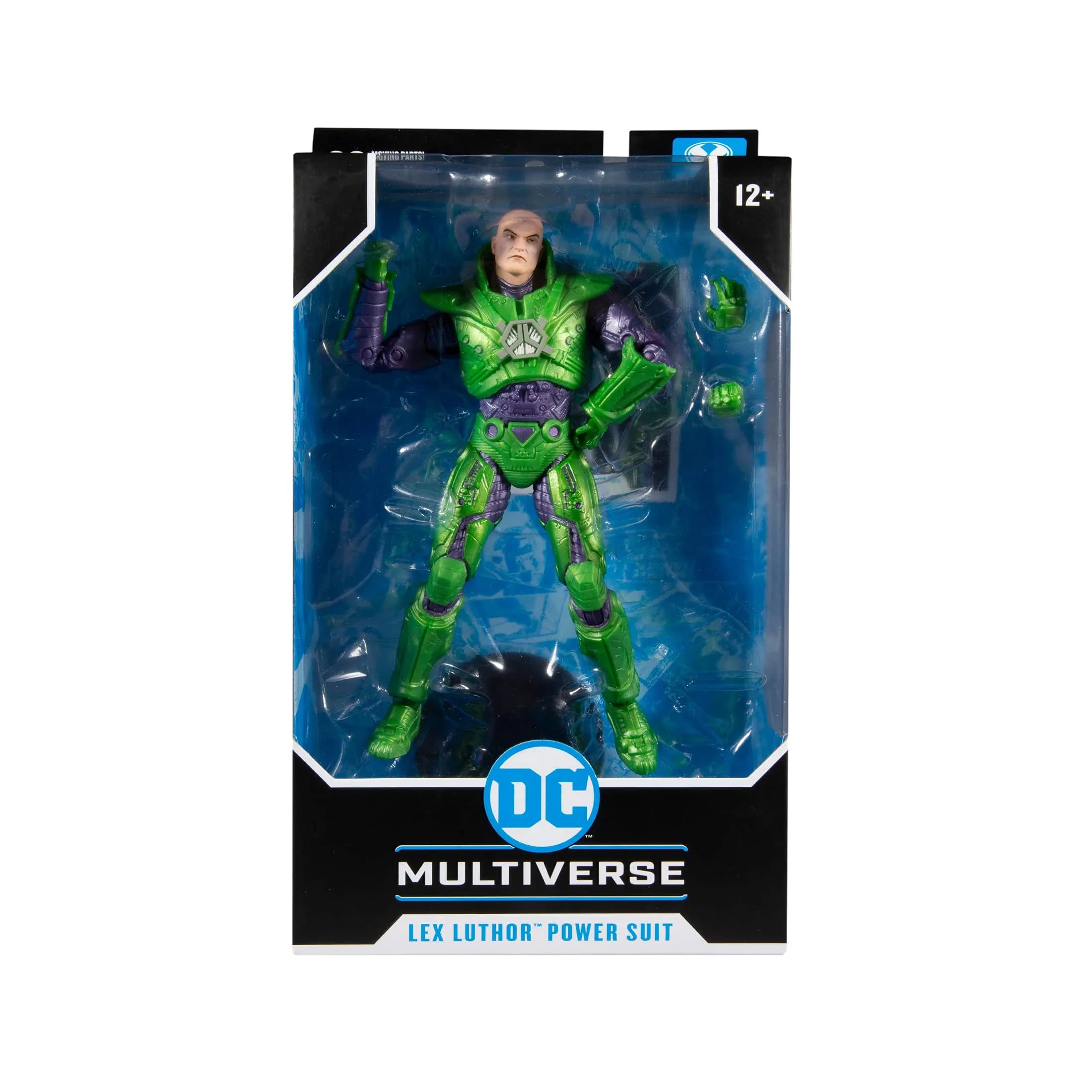 McFarlane Toys DC Multiverse Lex Luthor Green Power Suit 7" Action Figure | Ultra Articulation - view 7
