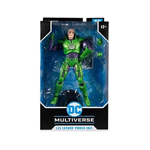 McFarlane Toys DC Multiverse Lex Luthor Green Power Suit 7" Action Figure | Ultra Articulation thumbnail 7