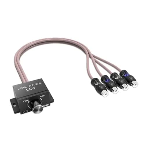 RECOIL LC1 Bass Knob RCA Level Volume Control for Car Amplifiers | Universal Audio Control thumbnail 2