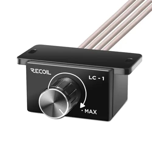RECOIL LC1 Bass Knob RCA Level Volume Control for Car Amplifiers | Universal Audio Control thumbnail 4