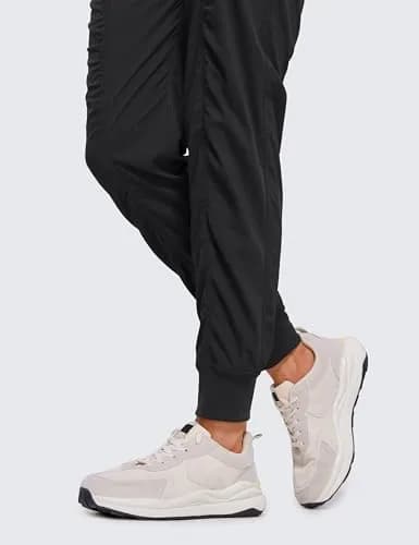 CRZ YOGA Ease Line Joggers 28.5" Black X-Small | Breathable, Durable Active Pants for Women thumbnail 6