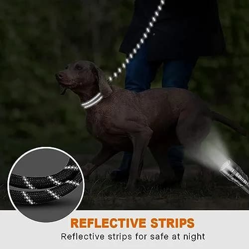 Taglory 6 FT (1.83 m) Padded Handle Rope Dog Leash | Heavy Duty Climbing Rope for Large Dogs thumbnail 5