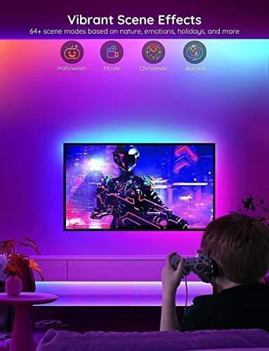 Govee RGBIC LED Strip Lights 10m (32.8ft) | Voice Control for Bedroom, Living Room, Kitchen thumbnail 6