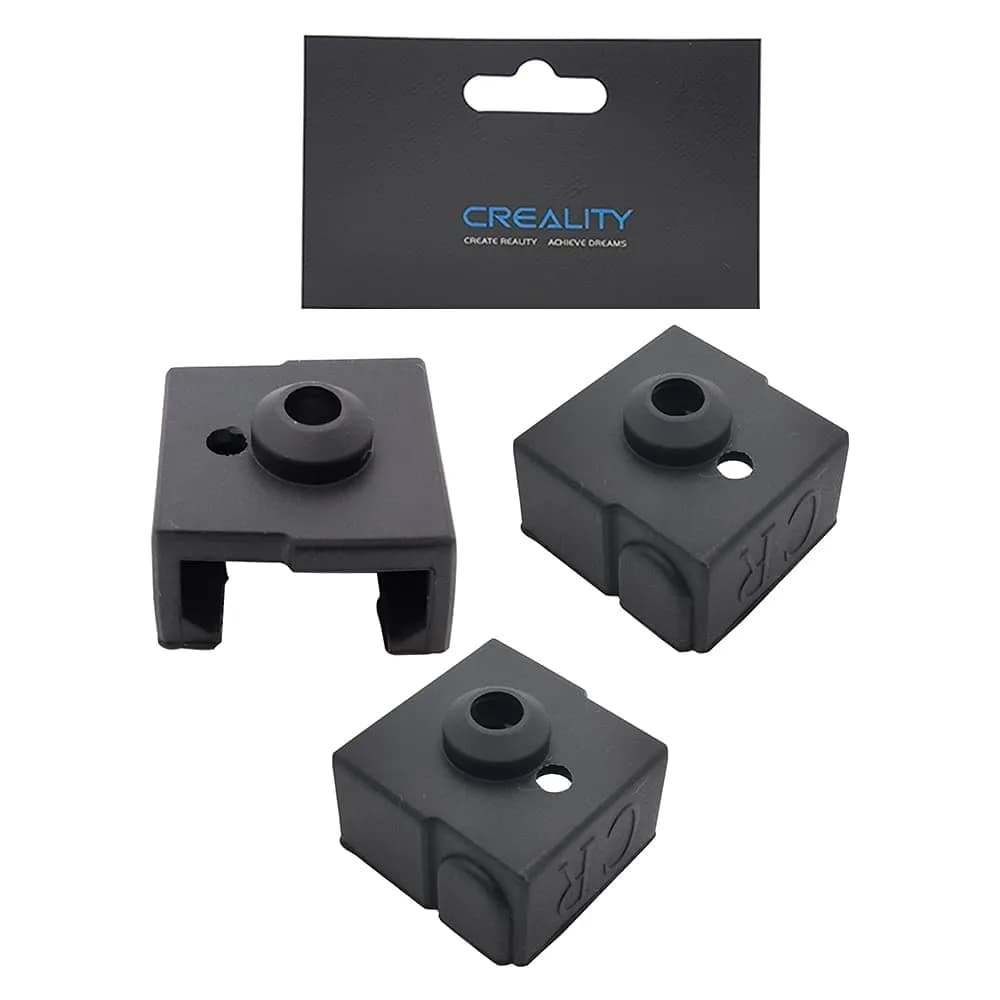 POLISI3D Silicone Socks for Creality CR6 SE & Max Neo Heat Block | Heat-Resistant 280°C, 3 Pack