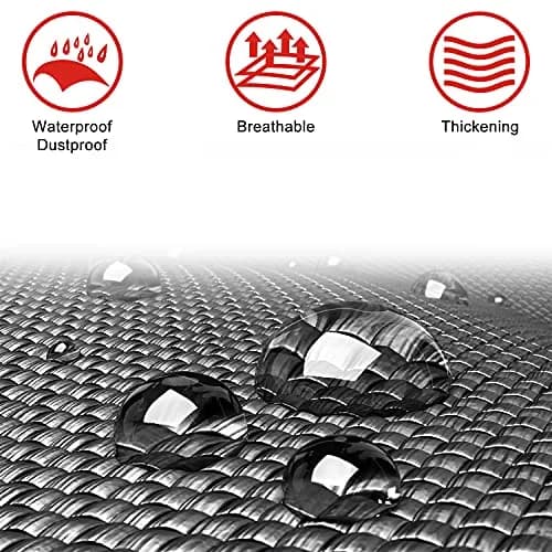 RIAYOOE Universal Fit Cone Air Filter Sock Cover 200mm (7.86in) Height | Protects Performance Intake Filters in Dusty India thumbnail 6