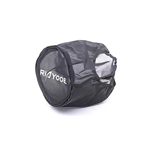 RIAYOOE Performance Air Filter Cover Waterproof Universal Fit for High-Flow Cone Air Intake Filter | 150mm (5.90in) Bottom Diameter thumbnail 1