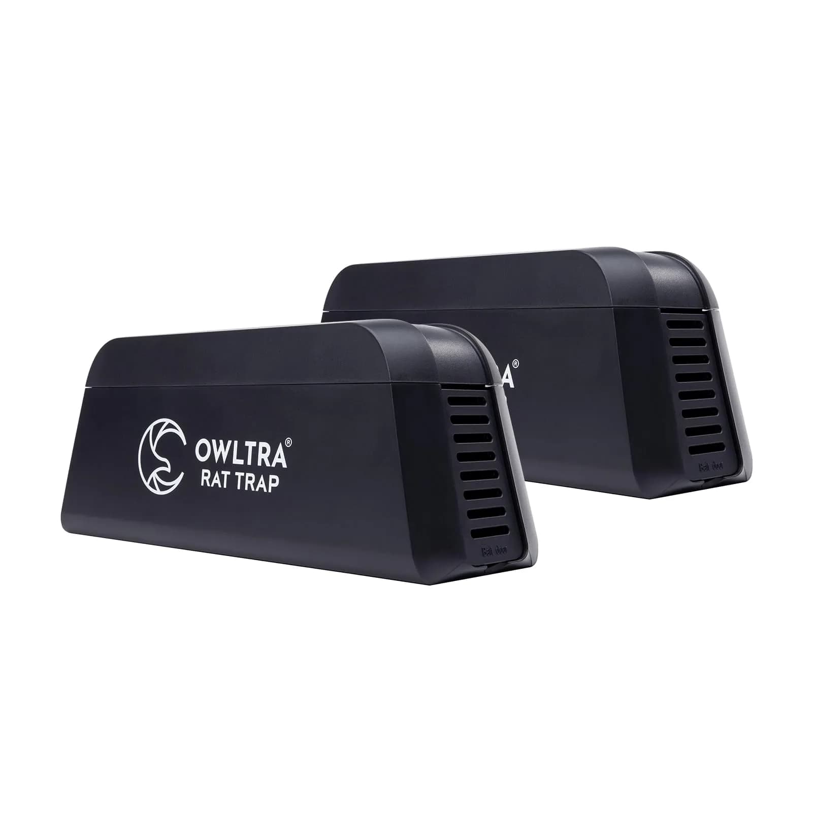 OWLTRA OW-1 2-Pack Black Electric Rat Trap with Pet-Safe Trigger - main product image