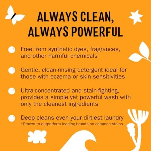 Molly's Suds Original Laundry Detergent Powder Citrus Grove 79 oz (2.24 kg) | Gentle & Effective for Sensitive Skin thumbnail 2