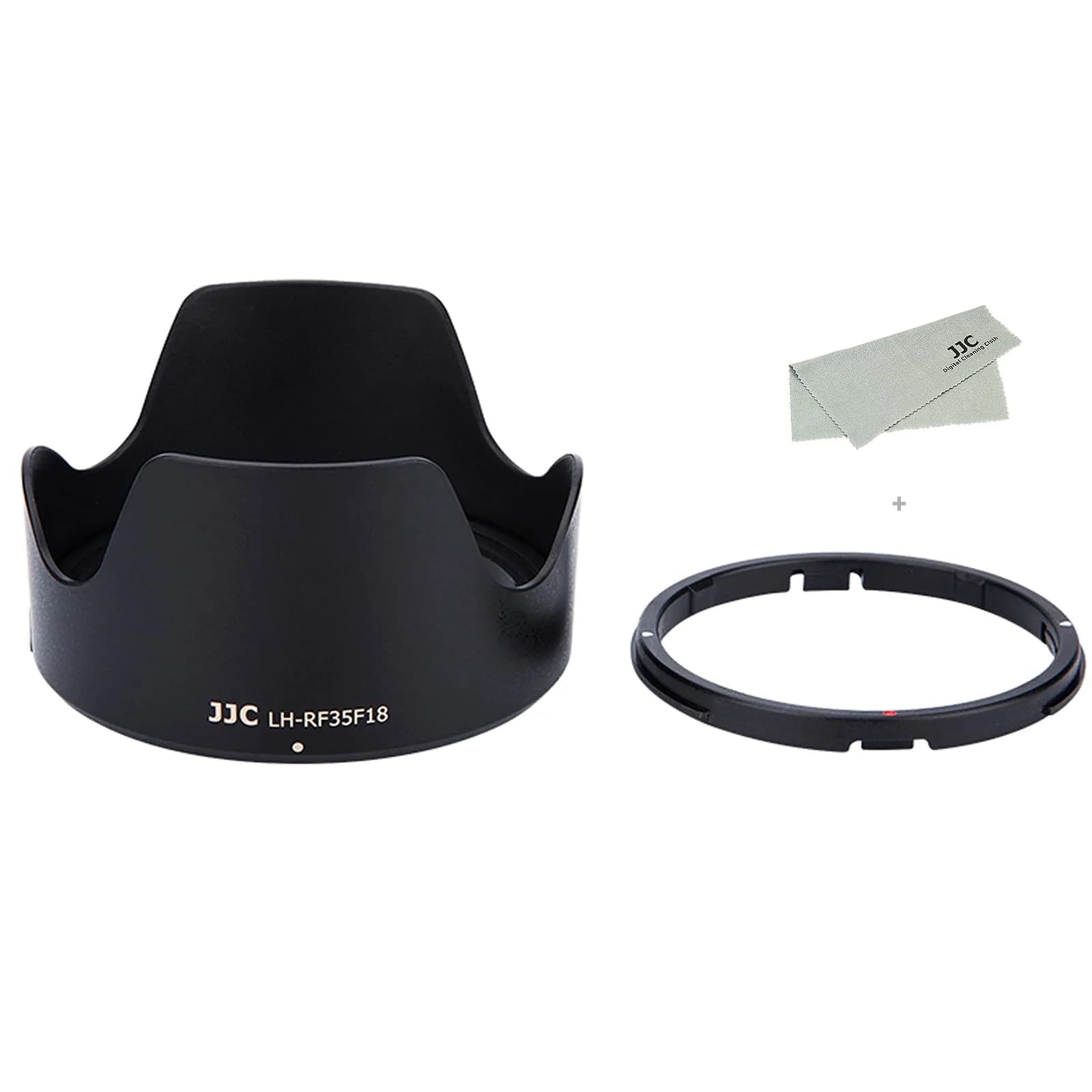 JJC Tulip Flower Lens Hood for Canon RF 35mm f/1.8 Macro IS STM Lens, Reversible Shade with 52mm Filter & Cap Compatibility (89mm x 49mm x 89mm)