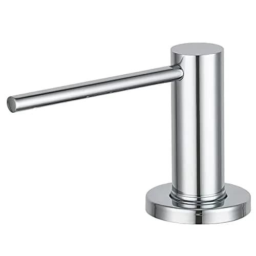 GAPPO Stainless Steel Kitchen Sink Soap Dispenser 17 oz | Polished Chrome Finish, Easy Install & Durable (70-120 chars) thumbnail 7