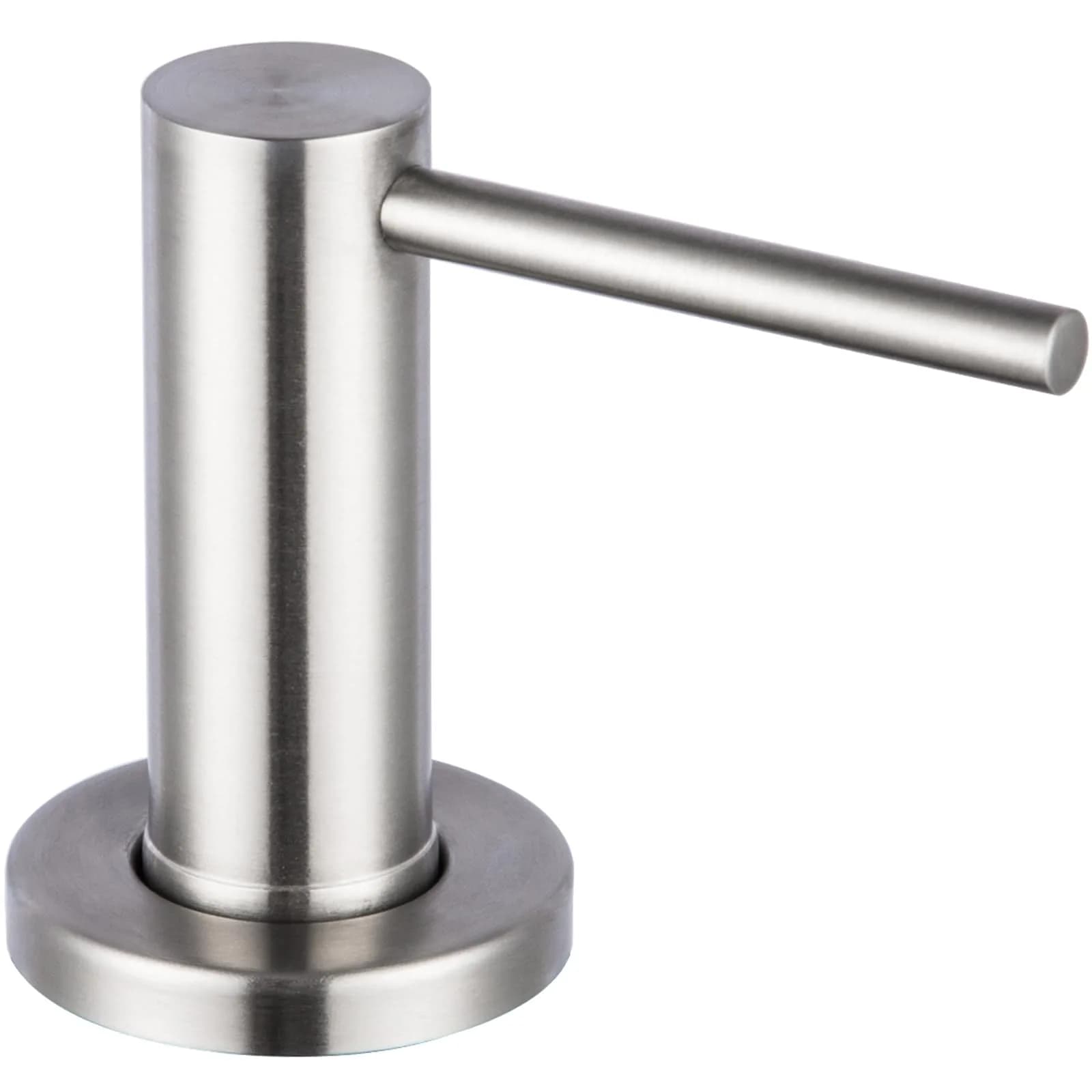 GAPPO Stainless Steel Kitchen Sink Soap Dispenser 17 oz | Polished Chrome Finish, Easy Install & Durable (70-120 chars)