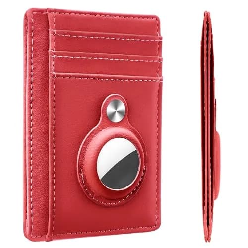 Hawanik Slim Minimalist Front Pocket Wallet for Men | Airtag Holder, RFID Shield, Thin Card Case (3.3" x 4.1") thumbnail 1