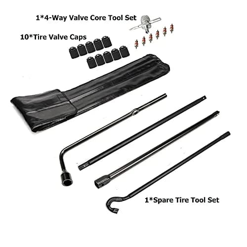 Dr.Roc Spare Tire Tool Kit with Jack Handle & Wrench | Compatible with Toyota Tundra 2007-2018 & Sequoia 2008-2022 thumbnail 2