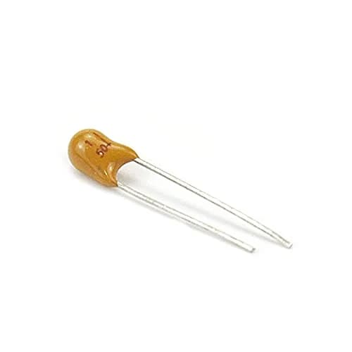 Dahszhi 50V 1uF Tantalum Capacitor 50Pcs | Radial Dipped, Solid Bead, Military & Electronics Use thumbnail 2