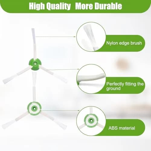 Detetap Replacement Side Brush for iRobot Roomba i, e, j Series 6-Pack | Fits i7, i3, E5, E6 Models thumbnail 4