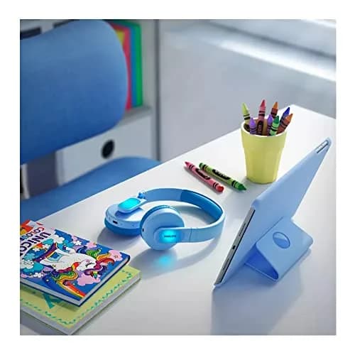 Philips Kids Wireless On-Ear Headphones Blue | Safe 85dB Limit, 28H Play, Parental Controls thumbnail 16
