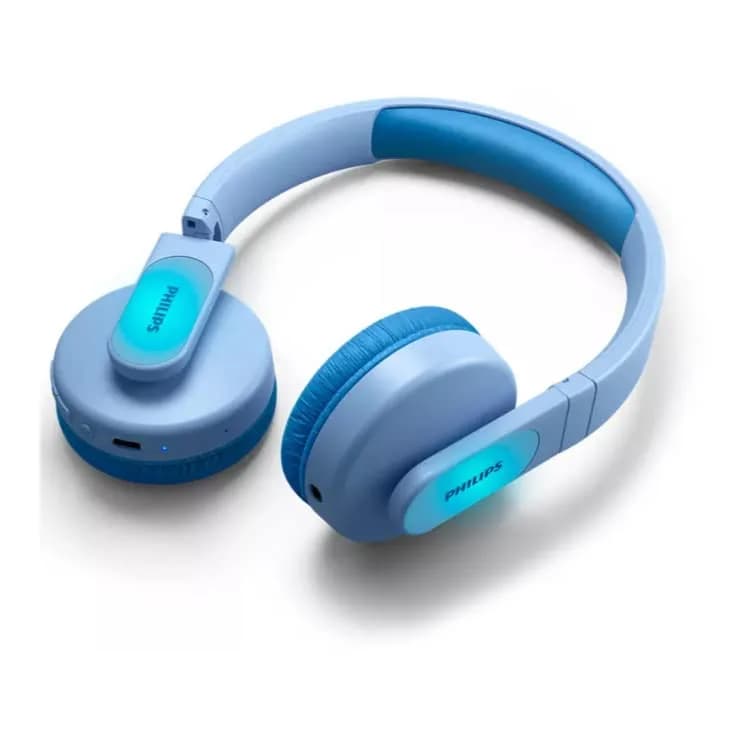 Philips Kids Wireless On-Ear Headphones Blue | Safe 85dB Limit, 28H Play, Parental Controls thumbnail 7