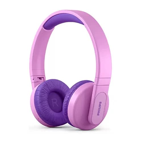 PHILIPS K4206 Kids Wireless On-Ear Headphones | 85dB Volume Limit, 28H Play, Parental Controls, Pink thumbnail 1