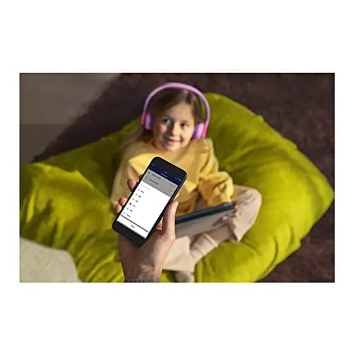 PHILIPS K4206 Kids Wireless On-Ear Headphones | 85dB Volume Limit, 28H Play, Parental Controls, Pink thumbnail 2