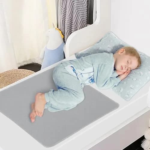 SPRINGSPIRIT Washable Waterproof Bed Pads for Incontinence 2 Pack 86cm x 91cm | 4-Layer Protection with 8oz Absorbency thumbnail 2