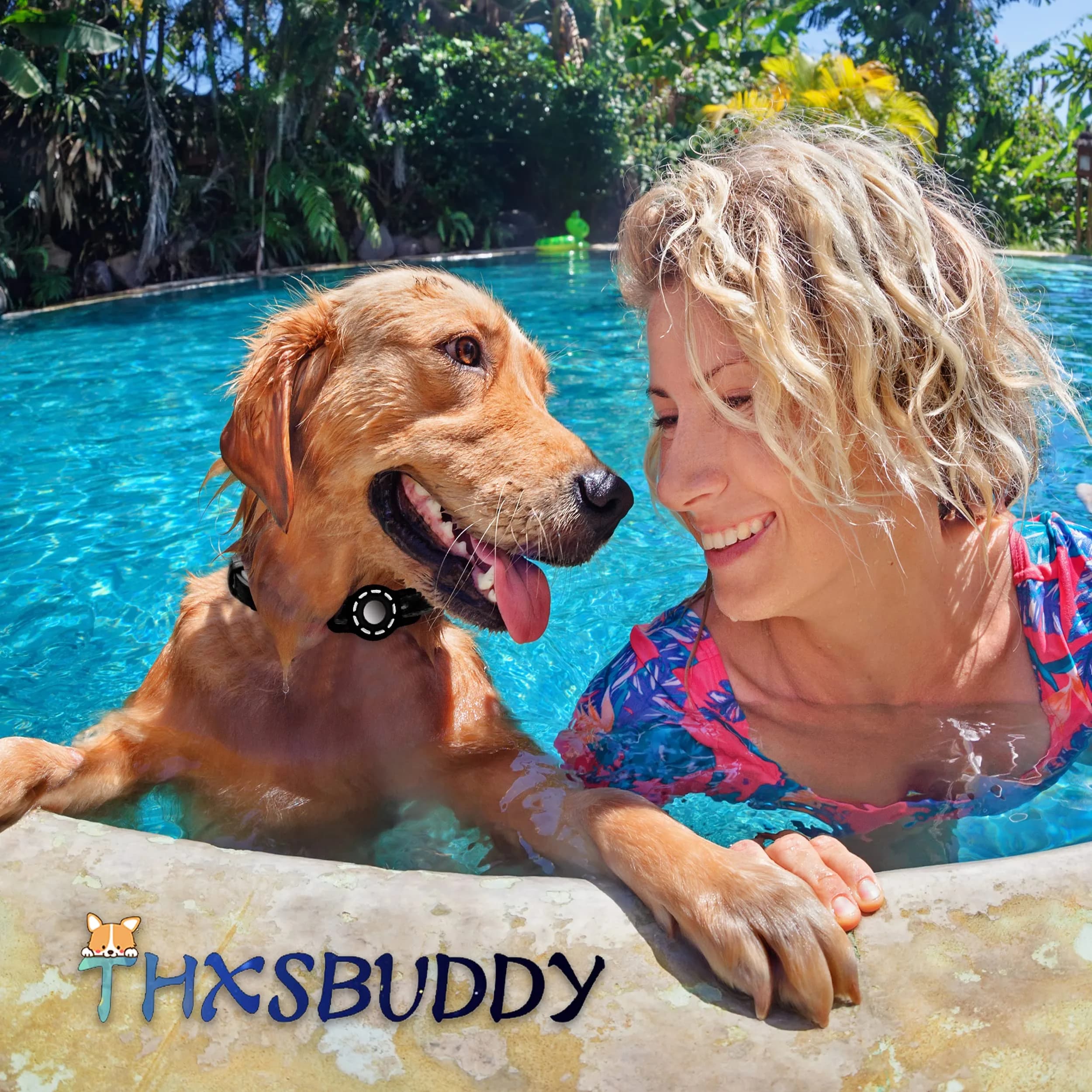 THXSBUDDY Air Tag Cat Collar Holder 2-Pack | Fits Collars Up to 0.5 Inch | Secure Pet Tracker Attachment - view 7