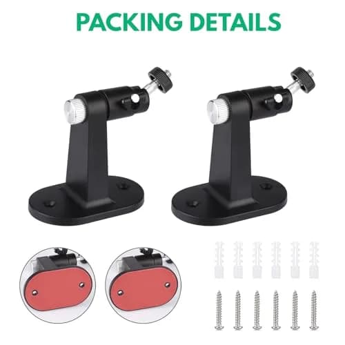 ALERTCAM 2Pack Adjustable Security Wall Mount Bracket for Ring & Outdoor Cameras | Perfect View Angle, Indoor/Outdoor Use thumbnail 7