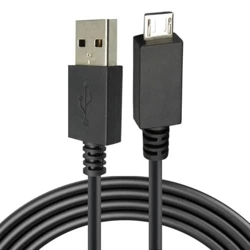 Faqqz Micro USB Cable 1m (3.3ft) Black | Fast Charging & Enhanced Durability thumbnail 1