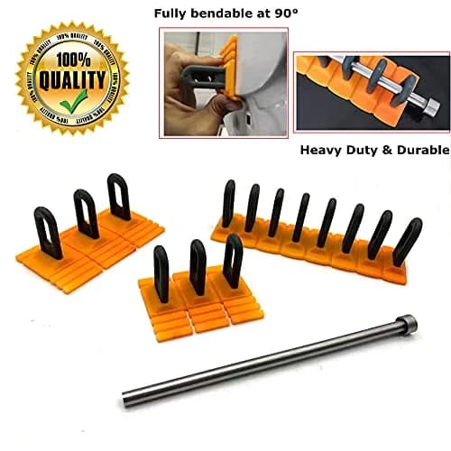 HiYi Car Dent Repair Tool Kit with Yellow Glue Tabs & Dent Lifter | 10-Piece Set thumbnail 4