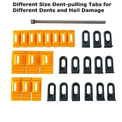 HiYi Car Dent Repair Tool Kit with Yellow Glue Tabs & Dent Lifter | 10-Piece Set thumbnail 5