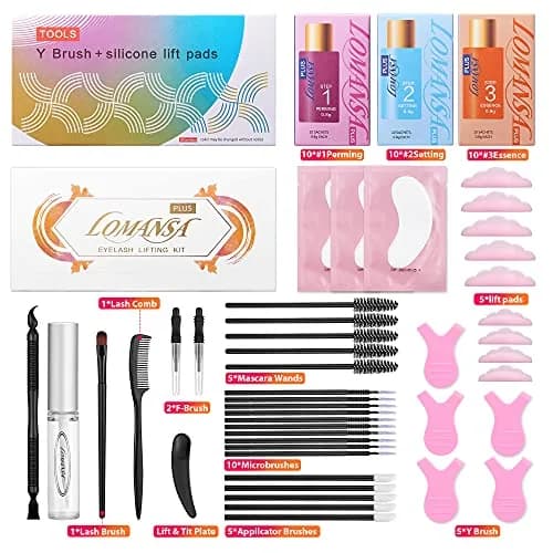 Lomansa Lash Lift Kit - Easy to Use Salon-Quality Eyelash Perm Kit with Full Tools thumbnail 6