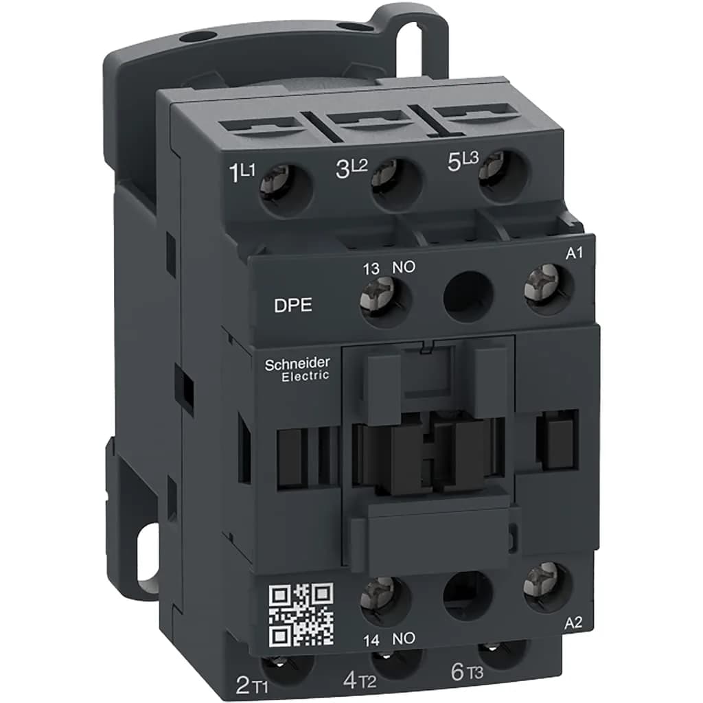 Square D by Schneider Electric DPE18U7 Easy TeSys IEC Contactor 7.5HP 460V | HVAC & AC Motor Control — Multicolor