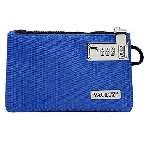 Vaultz Money Bag with Lock - 5 x 8 Inch | Secure Cash & Valuables Pouch thumbnail 1
