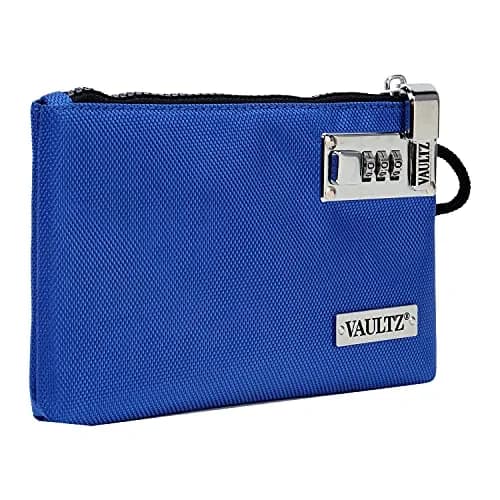 Vaultz Money Bag with Lock - 5 x 8 Inch | Secure Cash & Valuables Pouch thumbnail 5