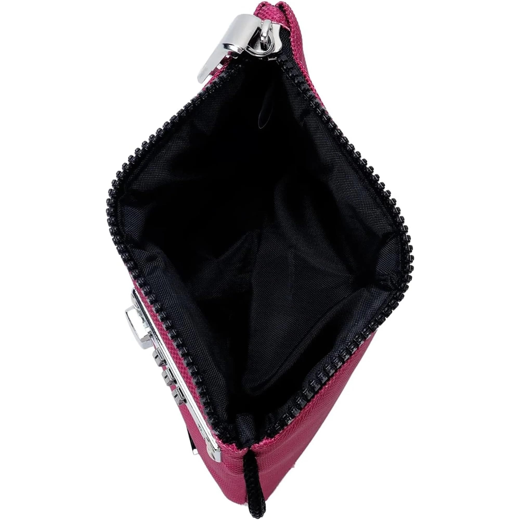 Vaultz Berry Locking Accessories Pouch, 7x10 Inches - Secure Zippered Storage for Valuables - view 3