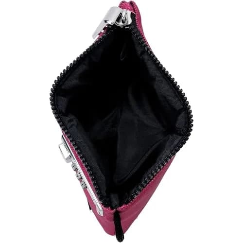 Vaultz Locking Accessories Pouch, 7 x 10 Inches, Berry Color | Secure Storage for Valuables thumbnail 3